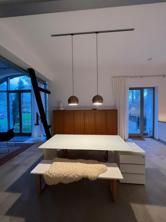 Вилла Historisches Designer Loft Эссен Экстерьер фото